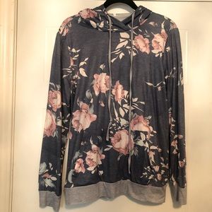 Floral Hoodie